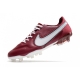 Nike Tiempo Legend 9 Elite Firm Ground Team Red White Mystic Hibiscus Football Boots