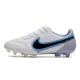 Nike Tiempo Legend 9 Elite Firm Ground White Black Blue Football Boots