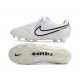 Nike Tiempo Legend 9 Elite Firm Ground White Black Football Boots