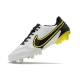 Nike Tiempo Legend 9 Elite Firm Ground White Black Yellow Football Boots