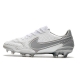 Nike Tiempo Legend 9 Elite Firm Ground White Gray Football Boots