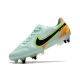 Nike Tiempo Legend 9 Elite SG-Pro AC Barely Green Blackened Blue Total Orange Football Boots