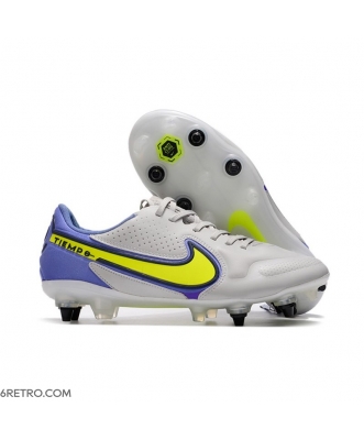 Nike Tiempo Legend 9 Elite SG-Pro AC Grey Fog Volt Sapphire Football Boots