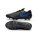 Nike Tiempo Legend VIII Elite Firm Ground Black Blue Hero Football Boots
