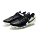 Nike Tiempo Legend VIII Elite Firm Ground Black White Green Football Boots