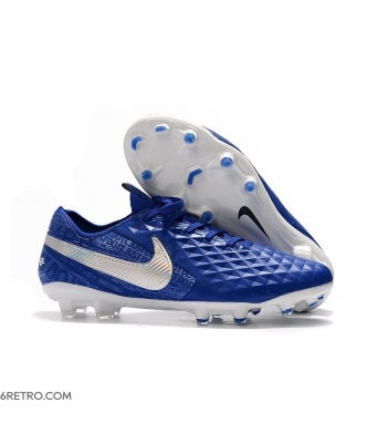 Nike Tiempo Legend VIII Elite Firm Ground Hyper Royal White Football Boots