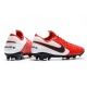 Nike Tiempo Legend VIII Elite Firm Ground Red White Black Football Boots