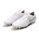 Nike Tiempo Legend VIII Elite Firm Ground White Chrome Silver Football Boots
