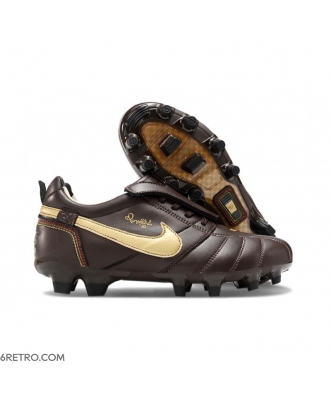 Nike Tiempo Legend X Elite Firm Ground Brown Gold Football Boots
