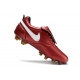 Nike Tiempo Legend X Elite Firm Ground Ronaldo Red White Football Boots Nike Tiempo Legend X Elite Firm Ground Ronaldo Red White Football Boots