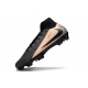 Nike Zoom Mercurial Superfly 10 Elite Firm Ground Black Golden Football Boots