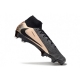 Nike Zoom Mercurial Superfly 10 Elite Firm Ground Black Golden Football Boots