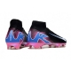 Nike Zoom Mercurial Superfly 10 Elite Firm Ground Black Pink White Blue Football Boots