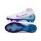 Nike Zoom Mercurial Superfly 10 Elite Firm Ground Chromatic White Bright Crimson Football Boots