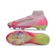 Nike Zoom Mercurial Superfly 10 Elite Firm Ground Pink Yellow Football Boots