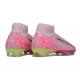 Nike Zoom Mercurial Superfly 10 Elite Firm Ground Pink Yellow Football Boots