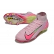 Nike Zoom Mercurial Superfly 10 Elite Firm Ground Pink Yellow Football Boots