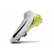 Nike Zoom Mercurial Superfly 10 Elite Firm Ground White Black Yellow Football Boots