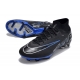 Nike Zoom Mercurial Superfly 9 Elite AG-Pro Black Chrome Hyper Royal Football Boots