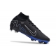 Nike Zoom Mercurial Superfly 9 Elite AG-Pro Black Chrome Hyper Royal Football Boots