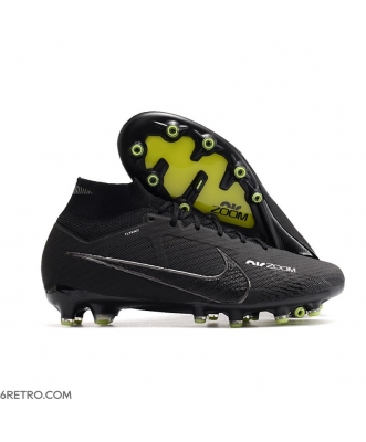 Nike Zoom Mercurial Superfly 9 Elite AG-Pro Black Dk Smoke Grey Summit White Volt Football Boots
