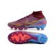 Nike Zoom Mercurial Superfly 9 Elite AG-Pro KM Dark Beetroot Mtlc Vivid Gold Football Boots