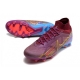 Nike Zoom Mercurial Superfly 9 Elite AG-Pro KM Dark Beetroot Mtlc Vivid Gold Football Boots