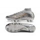 Nike Zoom Mercurial Superfly 9 Elite AG-Pro Metallic Silver Gold Football Boots