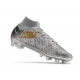 Nike Zoom Mercurial Superfly 9 Elite AG-Pro Metallic Silver Gold Football Boots
