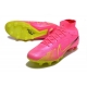 Nike Zoom Mercurial Superfly 9 Elite AG-Pro Pink Yellow Football Boots