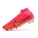 Nike Zoom Mercurial Superfly 9 Elite AG-Pro Red Yellow Football Boots