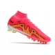 Nike Zoom Mercurial Superfly 9 Elite AG-Pro Red Yellow Football Boots