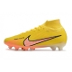 Nike Zoom Mercurial Superfly 9 Elite AG-Pro Yellow Strike Sunse Glow Doll Football Boots