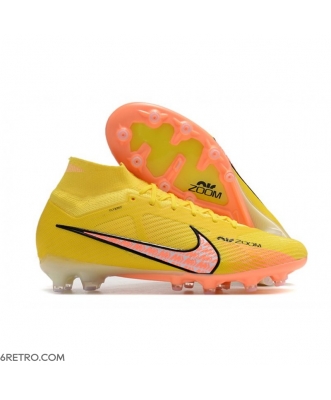 Nike Zoom Mercurial Superfly 9 Elite AG-Pro Yellow Strike Sunse Glow Doll Football Boots