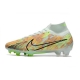 Nike Zoom Mercurial Superfly 9 Elite Firm Ground Barely Green Blackened Blue Total Orange Football Boots