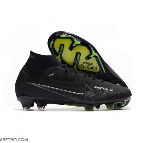 Nike Zoom Mercurial Superfly 9 Elite Firm Ground Black Dk Smoke Grey Summit White Volt Football Boots Nike Zoom Mercurial Superfly 9 Elite Firm Ground Black Dk Smoke Grey Summit White Volt Football Boots