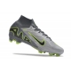 Nike Zoom Mercurial Superfly 9 Elite Firm Ground Grey Black Green Football Boots Nike Zoom Mercurial Superfly 9 Elite Firm Ground Grey Black Green Football Boots