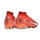 Nike Zoom Mercurial Superfly 9 Elite Firm Ground MDS Light Crimson Pale Ivory Bright Mandarin Football Boots
