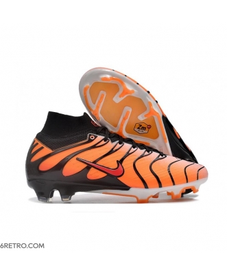 Nike Zoom Mercurial Superfly 9 Elite Firm Ground TN Orange Black Football Boots