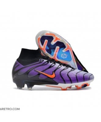 Nike Zoom Mercurial Superfly 9 Elite Firm Ground TN Purple Black Football Boots