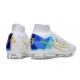Nike Zoom Mercurial Superfly 9 Elite Firm Ground White Blue Football Boots
