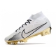 Nike Zoom Mercurial Superfly 9 Elite Firm Ground White Gold Black Football Boots