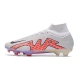 Nike Zoom Mercurial Superfly 9 Elite Firm Ground White Off Noir Coconut Milk Limited Edition Launch Pack Football Boots