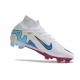 Nike Zoom Mercurial Superfly 9 Elite Firm Ground White Pink Blue Football Boots