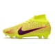 Nike Zoom Mercurial Superfly 9 Elite Firm Ground Yellow Red Black Football Boots