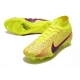 Nike Zoom Mercurial Superfly 9 Elite Firm Ground Yellow Red Black Football Boots