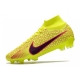 Nike Zoom Mercurial Superfly 9 Elite Firm Ground Yellow Red Black Football Boots