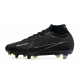 Nike Zoom Mercurial Superfly 9 Elite SG Black Dk Smoke Grey Summit White Volt Football Boots
