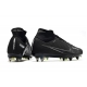 Nike Zoom Mercurial Superfly 9 Elite SG Black Dk Smoke Grey Summit White Volt Football Boots