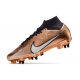 Nike Zoom Mercurial Superfly 9 Elite SG Bronze Black White Football Boots